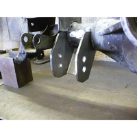 07-18 Jeep Wrangler JK/JKU Front Axle HD Lower Control Arm Brackets 3.0in OD Axle Housing