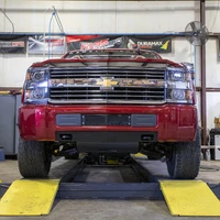 15-19 Chevrolet 2500/3500 Front Bumper Valance Filler Panel Kit w/Tow Hooks - Raw Finish