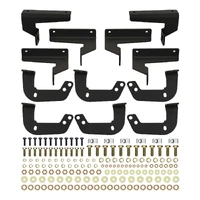 18-22 Jeep Wrangler JL Unlimited Outlaw Nerf Step Bars - Textured Black