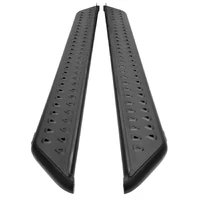 15-19 Chevy Silverado 2500/3500 Crew Cab (Excl. Diesel) Outlaw Running Boards - Text. Blk