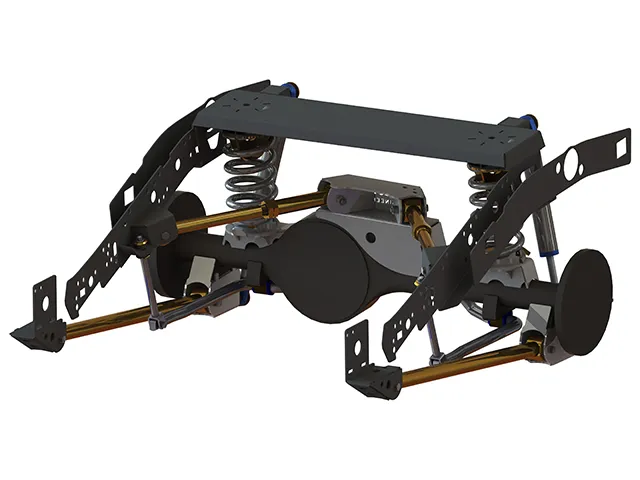 Superior Weld In Coil Conversion Kit with Shock Absorbers & Coil Springs Render