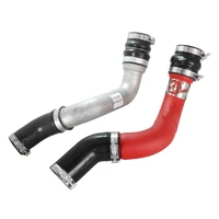 BladeRunner 3in Red Intercooler Tube Hot Side w/Couplings 13-14 Dodge RAM Diesel 6.7L