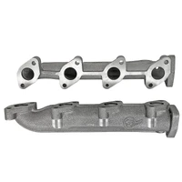 BladeRunner Ported Ductile Iron Exhaust Manifold 08-10 Ford Diesel Trucks V8 6.4L