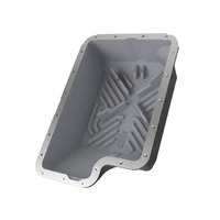 Transmission Pan (Black); Ford Diesel Trucks 03-10 V8-6.0/6.4L
