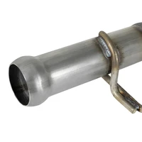 POWER Twisted Steel Y-Pipe 2-1/4in 409 SS Exhaust System 2018 Jeep Wrangler (JL) V6-3.6L