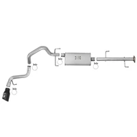 Scorpion 2-1/2in Aluminized Steel Cat-Back Exhaust w/ Black Tips (FJ Cruiser 07-17)