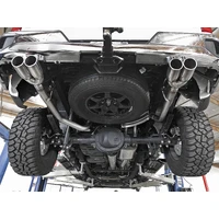 Vulcan Series 3in-2-1/2in 304 SS Cat-Back 2019 GM Silverado 1500 V8-5.3L w/ Polished Tips