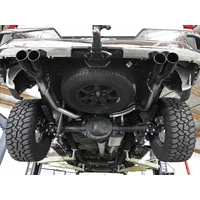 Vulcan Series 3-2.5in 304SS Exhaust Cat-Back w/Blk Tips 2019 GM Silverado/Sierra 1500 L4-2.7L