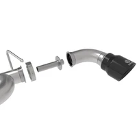 Takeda Exhaust Axle-Back 304SS Black Dual Tips Exhaust (Veloster N 19-20)