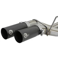 POWER Rebel Series 3in 409 SS Cat Back Exhaust w/ Black Tips (F-150 Raptor 17)
