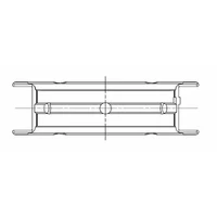 Subaru EJ20/EJ22/EJ25 (For Thrust in #5 Position) 0.025mm Oversized High Performance Main Bearin