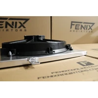 Fan Shroud & Fan Kit (Soarer JZZ30R JZZ31R) - Satin Black