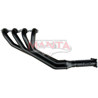 4 into 1 Extractor (Commodore VT VX VU VY VZ 5.7L 6.0L V8 1 7/8in) - Black
