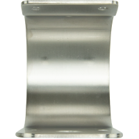 76mm Wrap-Around Bullbar Bracket - Stainless Steel