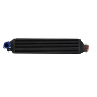 Performance Intercooler Kit (Civic 1.5T 2016+) Black Core, Wrinkle Red Piping