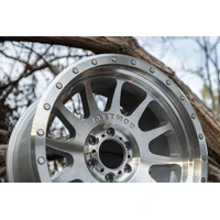 MR605 NV 20x10 8x170 -24 Machined - Clear Coat