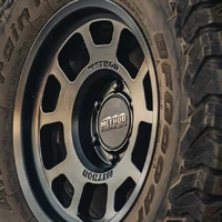 MR705 Bead Grip 17x8.5 5x127 0 - Matte Black