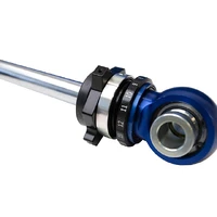 Universal Rigid Shock Shaft Guards Suitable for 2.5 Shocks (300mm) (Pair) - PDC-80-76-300(AL-SET)