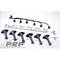 Nissan R34 NEO Motor Coil Kit Silver / Complete Kit - Bracket / Stalks / Coils / Loom / LOOM 1 - NEO Head on S1 Motor