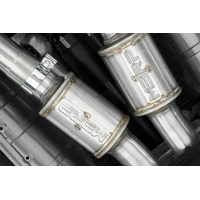 3" Cat Back Dual Rear Exit (Z 23-24) - T304 Stainless Steel