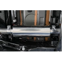 2.5" Cat Back Single Rear Exit (Wrangler 18-24) - T304 Stainless Steel
