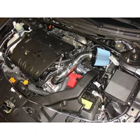 SP Short Ram Cold Air Intake System - Black (Lancer Manual 2015)
