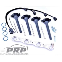 Nissan SR20 Coil Kit for Series 2 S14, S15, 180 Type X - Small Hole Rocker Cover Purple / Brackets
