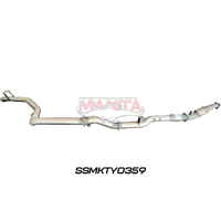 4in Turbo Back for Superior Eng Coil Conv With Cat & Muffler (Landcruiser VDJ79 Single & Dual Cab Ute)