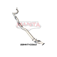 4in Turbo Back for Superior Eng Coil Conversion Without Cat (Landcruiser VDJ79 Single & Dual Cab Ute)