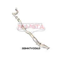 4in Turbo Back for Superior Eng Coil Conv 300 Ext With Cat (Landcruiser VDJ79 Single & Dual Cab Ute)