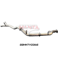 4in DPF Back with Muffler (Landcruiser VDJ76 4.5L V8 Wagon)