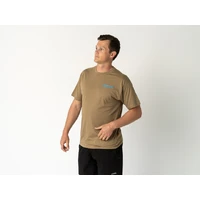 Superior Unisex T-shirts (Logo Back) Army Green M