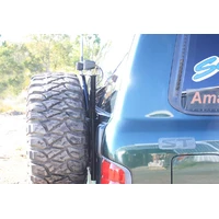 Wheel Carrier Suitable For Nissan Patrol GU (With Light Arial Mounts)
