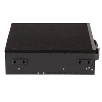 500mm Slim Drawer  Premium Black Finish