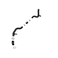 19-22 Hyundai Veloster N L4 2.0L BladeRunner 2.25in to 2.50in Aluminum Hot Charge Pipe - Black