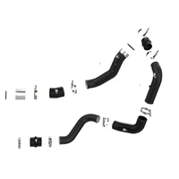 2024 GM Diesel Trucks V8 6.6L L5P BladeRunner Aluminum 3in Hot & 3.5in Cold Charge Pipe - Black