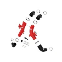 Hybrid BladeRunner 2.5in Aluminum Hot Charge Pipe - Red (Sequoia 23-24)