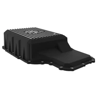 20-21 Ford Truck w/ 10R140 Transmission Pan Black POWER Street Series w/ Machined Fins