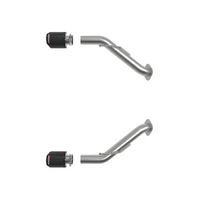 Takeda Stainless Steel Axle-Back Exhaust System w/ Carbon Fiber Tip (Z 23)