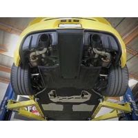 MACHForce XP 2.25in-2.5in 304SS Exhaust Cat-Back GT4(718) - Black Tips (Cayman 20-22)