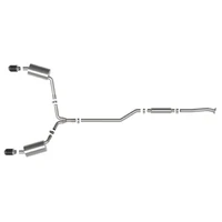 Takeda 2-1/2in to 2-1/4in 304 SS Cat-Back Exhaust System w/ CF Tips (TSX 09-14)