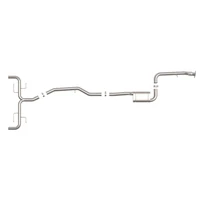 17-21 Alfa Romeo Giulia L4-2.0L (t) Mach Force-Xp 2in to 2-1/2in 304SS Cat-Back Exhaust
