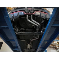 Takeda 2-1/2in 304 SS Axle-Back Exhaust w/ Carbon Fiber Tips (Veloster 13-17)