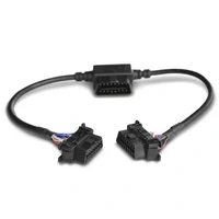 PowerStep Plug N Play Pass Thru Harness - Black - Clip In OBD Plug (Ram & Toyota Only)