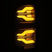14-21 Toyota Tundra LUXX LED Taillights Alpha Blk w/Activ Light/Seq Signal