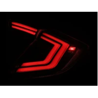 16-21 Honda Civic Hatchback/ Type-R FK8 Nova-Series LED Tail Lights (Pair) - Alpha Black