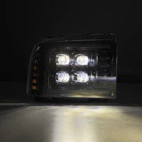 05-07 Ford Super Duty/Excursion NOVA-Series LED Projector Headlights Alpha-Blk w/Activ Ligh