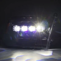 09-18 Ram 2500 NOVA LED Proj Headlights Plank Style Alpha Blk w/Activ Light/Seq Signal/DRL
