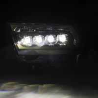 19-23 Dodge Ram 1500 (No Clsc/Ltd/TRX) NOVA-Series LED Proj HL Alpha-Black (Converter Req.)
