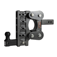 BOSS Torsion Flex Hitch 4500kg 2" Receiver - 5" Drop GHM-1014 - 50mm Ball